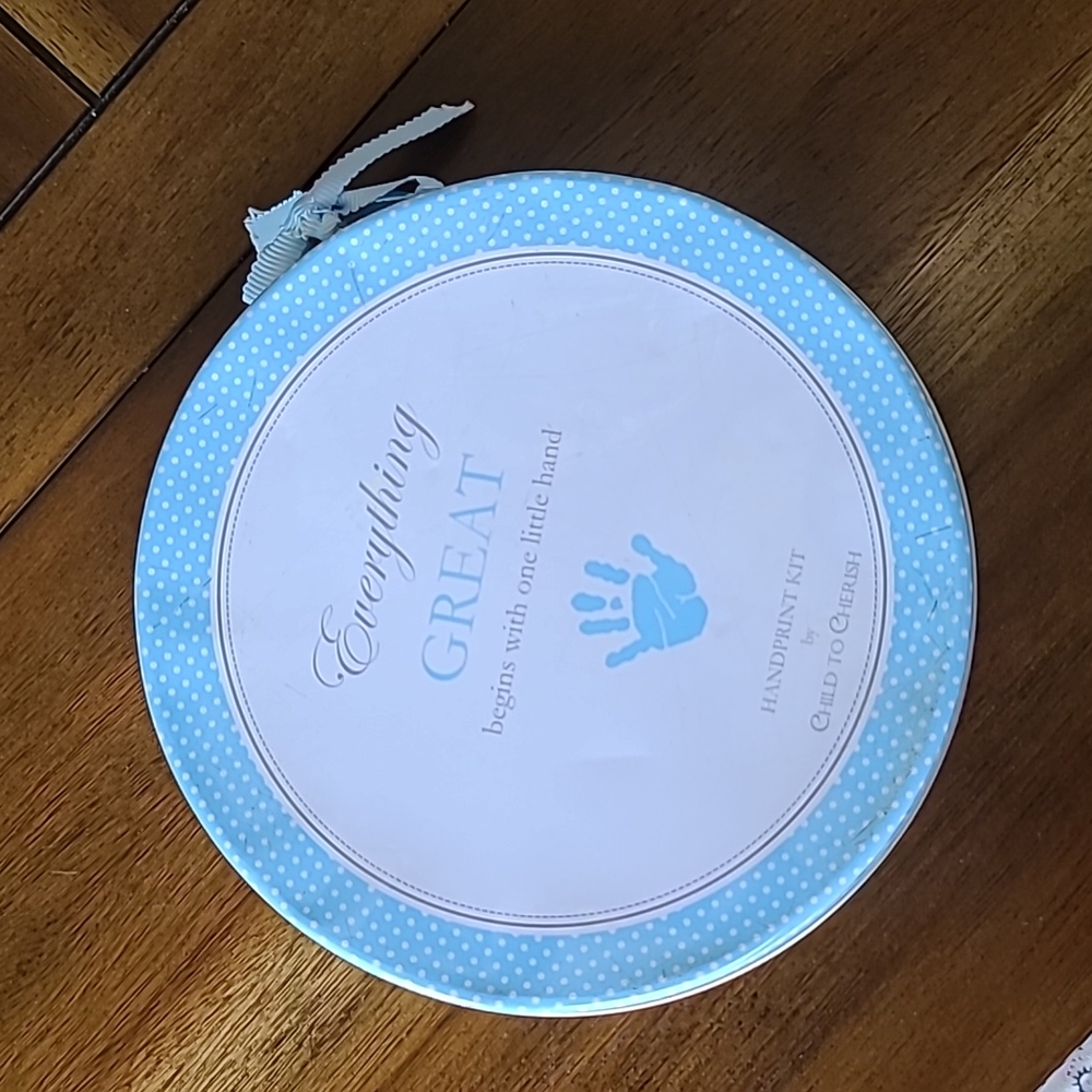 New born handprint kit